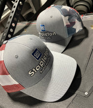 Load image into Gallery viewer, Stapleton Auto Works "Goodwrench Style" American Flag Snapback Hat