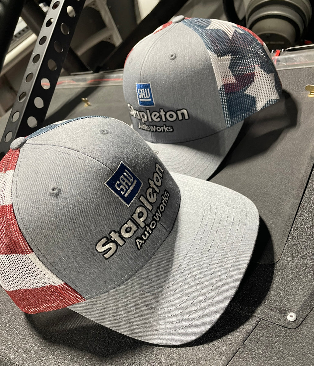 Stapleton Auto Works American Flag "Goodwrench Style" Snapback Hat