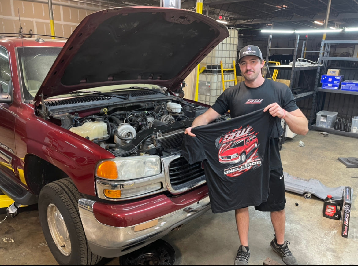 "UNCLE ROB" Turbo Yukon XL TShirt Stapleton Auto Works