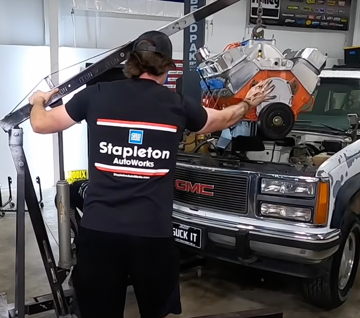 Stapleton Auto Works "Goodwrench Pit Crew Style" Retro Shirt